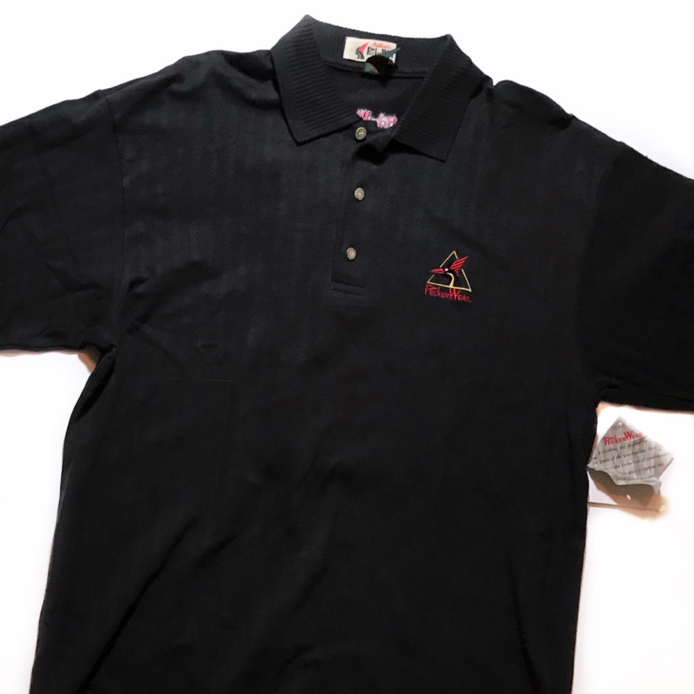 Authentic Pecker Wear by Ash City Polo Large NWT